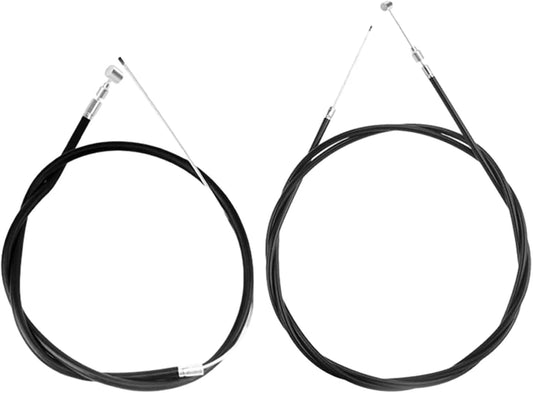 1 Pair Black Bike Brake Cable,Bike Brake Wire Set,Front and Rear Brake Cable for Road Bike and Common Bike,Bike Brake Cables and Housing,Brake Parts