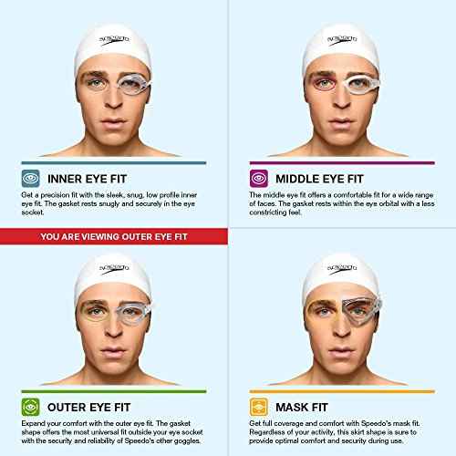 Speedo Kids' Swim Goggles Hydrospex Ages 6-14