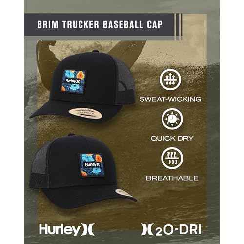 Hurley Men's M Warner Trucker Hat