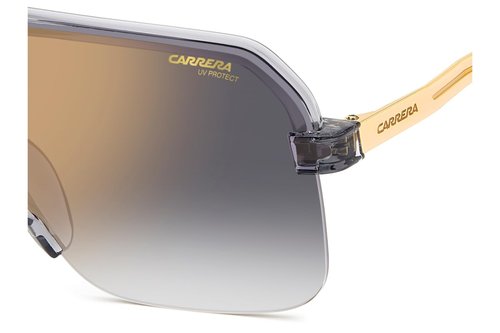 Carrera Men's 1066/S Square Sunglasses, Grey, 63/145/12
