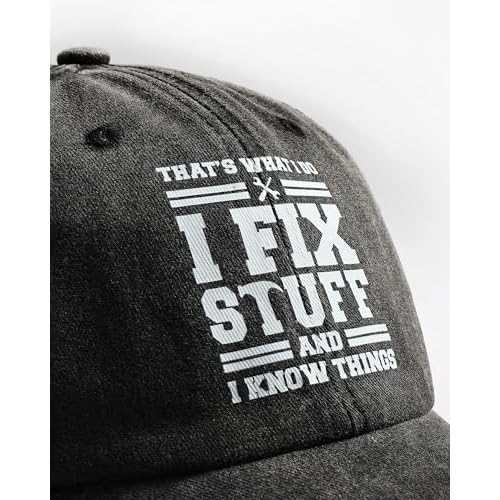 Cotton Baseball Cap Adjustable Mens Gifts Ideas for Birthday
