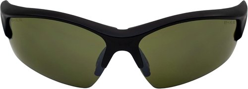 Epoch Eyewear Brodie Sport Golf Motorcycle Sunglasses Black Frame with Green Lens