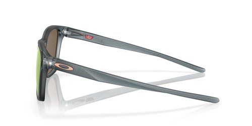 Oakley Men's OO9018 Ojector Square Sunglasses, Matte Crystal Black/Prizm Rose Gold Polarized, 55 mm