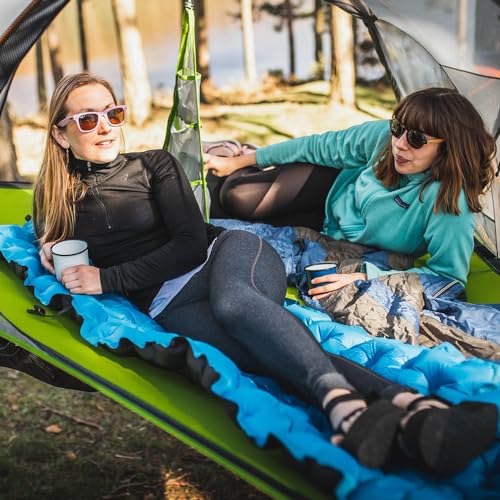 Tentsile Connect V3 2-Person Tree Tent Hammock, The Original Tree Tent Company, 880 Pound Capacity, Portable Treehouse, Heavy Duty Ratchets Included, Designed in The UK (Dark Grey)