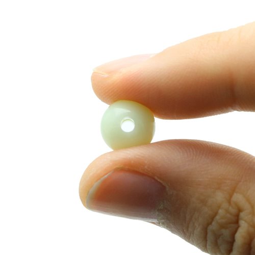 MTQY 200pcs Fishing Beads Glow in The Dark 10mm Catfish Rig Brads Super Bait Cut Plug Fishing Accessories Saltwater