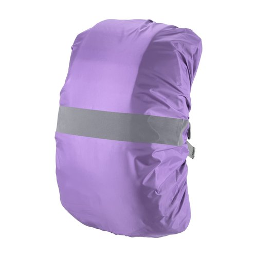 PATIKIL 40-50L Waterproof Backpack Rain Cover, Non-Slip Backpack Cover with Reflective Strap Stay Dry for Hiking, Camping, Hunting, M, Purple