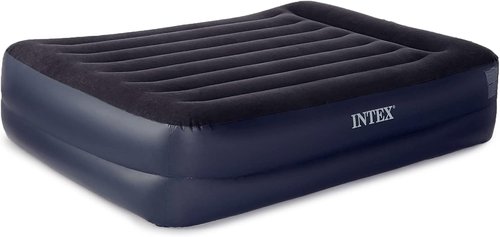 Intex Pillow Dura-Beam Series Rest Raised Airbed with Internal Pump (2020 Model)