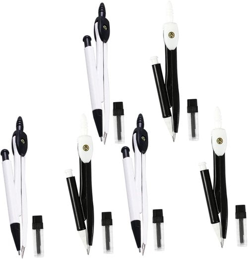 Housoutil 6sets Metal Drafting Tools for Students Teachers Drawing Tool for Art Math and Engineering Use