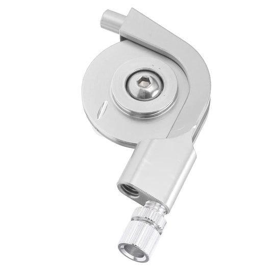 Brake Adapter, Aluminum Alloy V Brake Stroke Converter Adjuster V Brake Caliper Regulator for Road Brake (Silver) V Brake Adapter