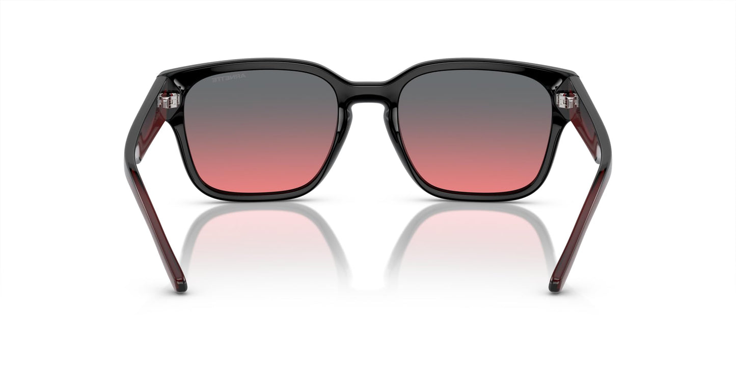ARNETTE Sunglasses AN 4325 275377 Hamie Black Fifty Red/Dark Gre