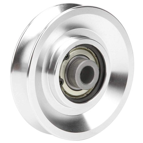 Yctze Aluminium Alloy Pulley, 3 Bearing 75mm, Fitness Exercise Hardware for Cable Machine Gym, Weight Training Equipment Accessories for Home Garage (Diameter 80mm)