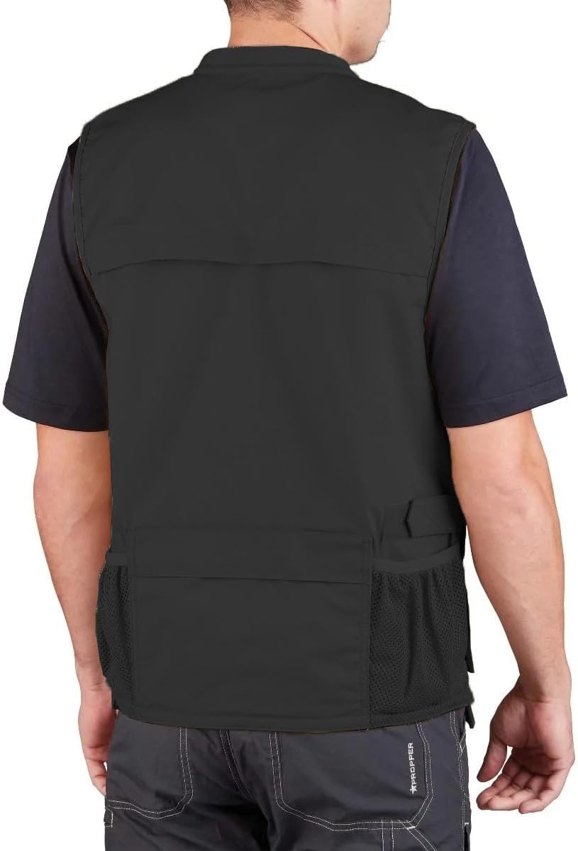 Propper Men's Tactical Vest, Black, Large