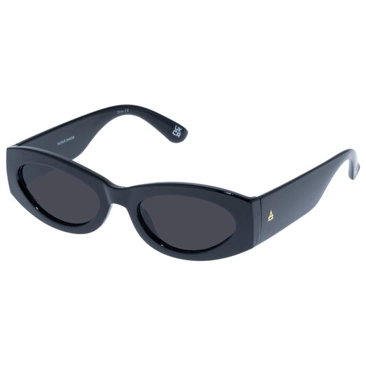 AIRE Taurus Sunglasses - Black, Oval, Unisex, Simply Iconic Style