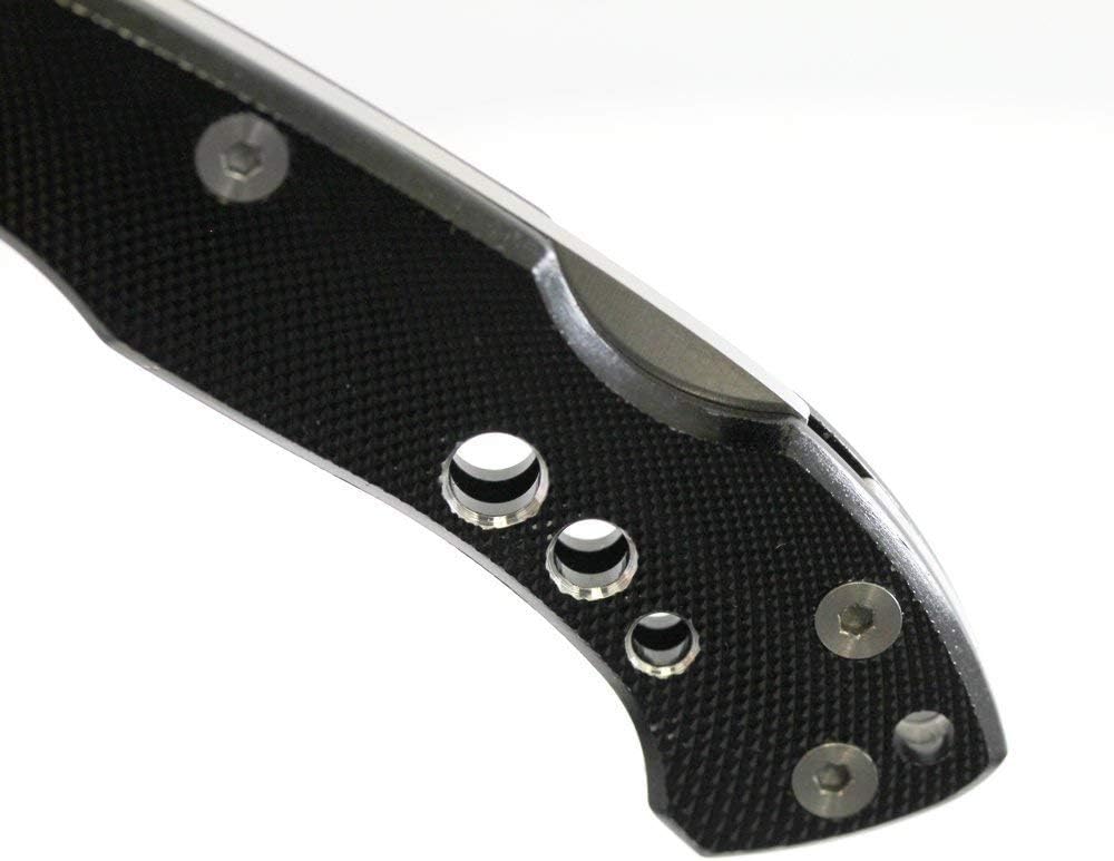 Smith & Wesson 24/7 CK109 7.4in High Carbon S.S. Folding Knife with 3in Clip Point Blade and Aluminum Handle for Outdoor, Tactical, Survival and EDC