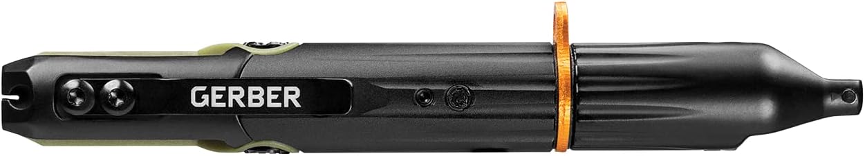 Gerber Gear LineDriver - Fishing Line Multitool with Spinning Line Vise, Tether Ring, Eyelet Clearing Spike, Hook Threader, Scissors & Split Shot Crimper - Premium Fishing Gear