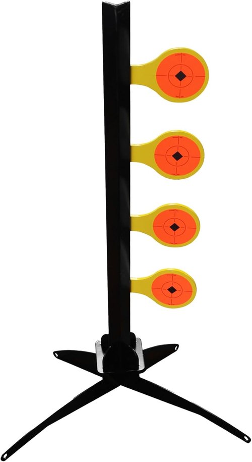 Birchwood Casey World Of Targets .22 Rimfire Dueling Tree Shooting Sports Competition 4 Yellow AR500 Steel Paddles Target