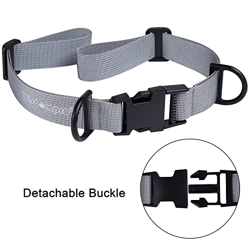 Wisdompro Gray Backpack Chest Strap with Quick Release Buckle - Heavy Duty