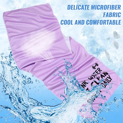 8 Pack Cooling Towels for Gym Workout, 40x12 Inches, Fitness & Sports