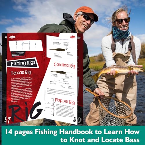 Fishing Lures - 2025 New Tackle Box with Tackle Included, Fishing Kit with VIBs, Frogs, Minnows, Soft Baits, Hooks & Weights Accessories, Freshwater Lure Kit for Bass Walleye Trout