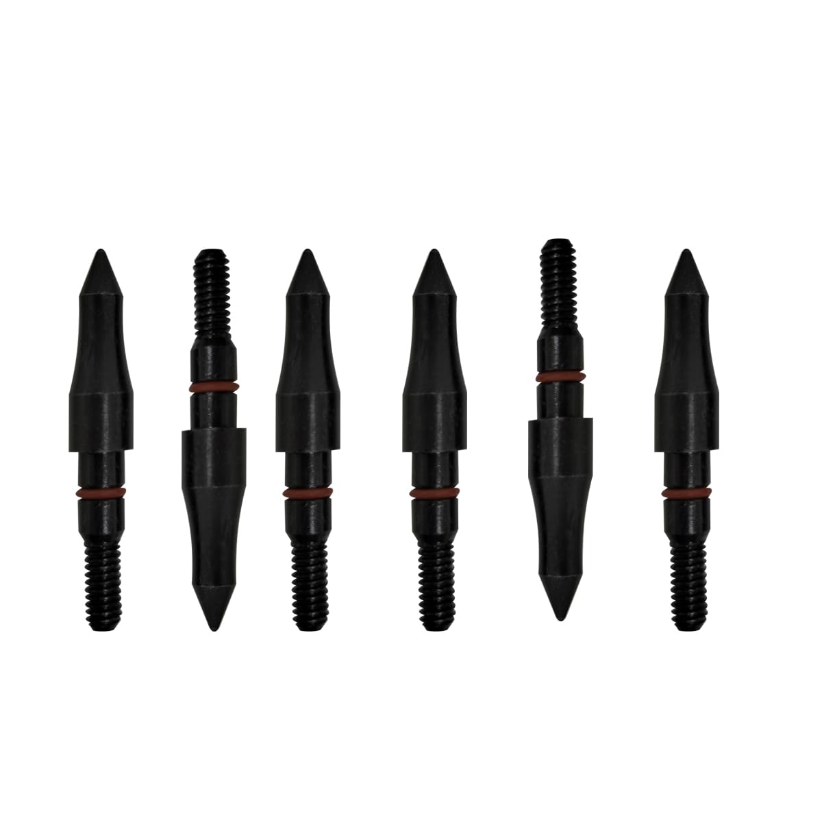 100/125/150/200 Grain Archery Field Points Practice Field Tips, Archery Target Practice Hunting Arrow Tip for Recurve, Compound Bow Crossbow, Screw-in Field Points(12pcs) (9/32″-100grains)