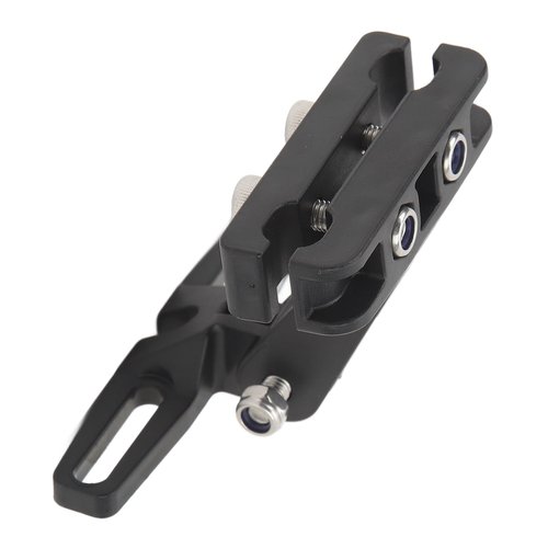 Cryfokt Electric Tail Light Bracket, ABS Stainless Steel Bike Rear , Secure Attachment, Tail Light Saddle Seat Mount Holder for Cycling Enthusiasts