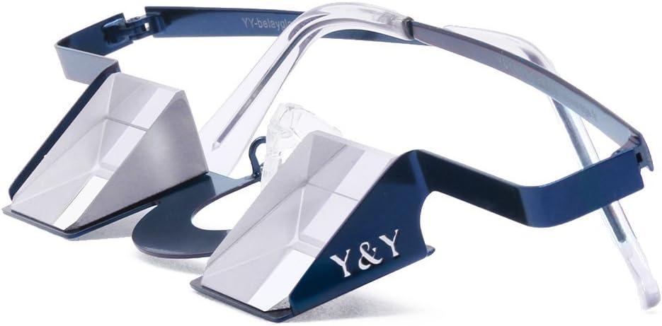 YY Vertical Belay Glasses - Hands-Free Climbing Safety Gear for Rock Climbers
