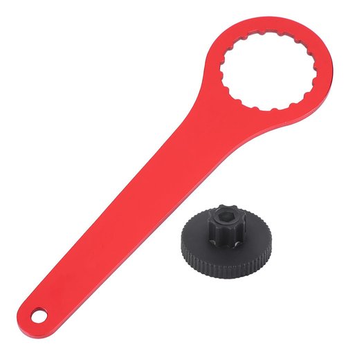 Chazcool Bottom Bracket Wrench, BB Wrench for BB91 BB109 BB30SH PF30SH BB86 30 BB30 30, BB Tool Red (Red)