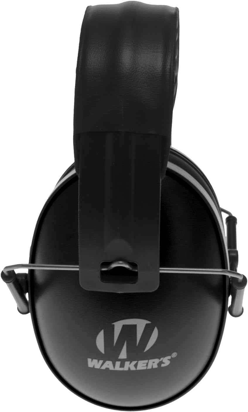 Walker's Youth & Women's Shooting Low Profile Folding Padded Headband Adjustable Hearing Protection Earmuffs