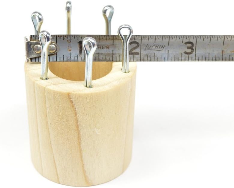 Professional Wood Knitting Spool for Paracord or Other Crafts