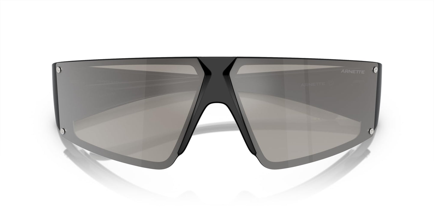 ARNETTE Sunglasses AN 4332 29006G Saturnya Black Light Grey Mirr