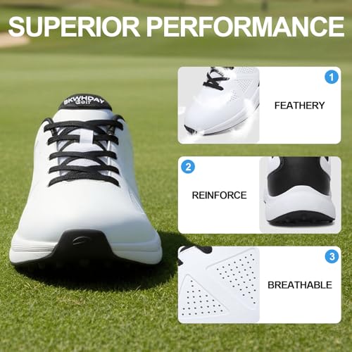 Men's Spikeless Lightweight Golf Shoes for Men