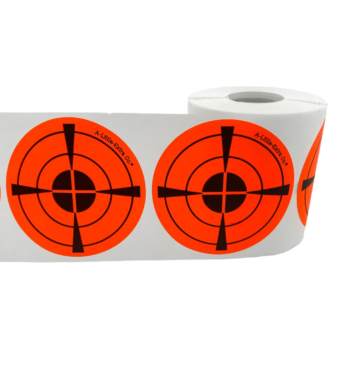 3”inch Fluorescent Orange Adhesive Shooting Target 250 PCs Roll