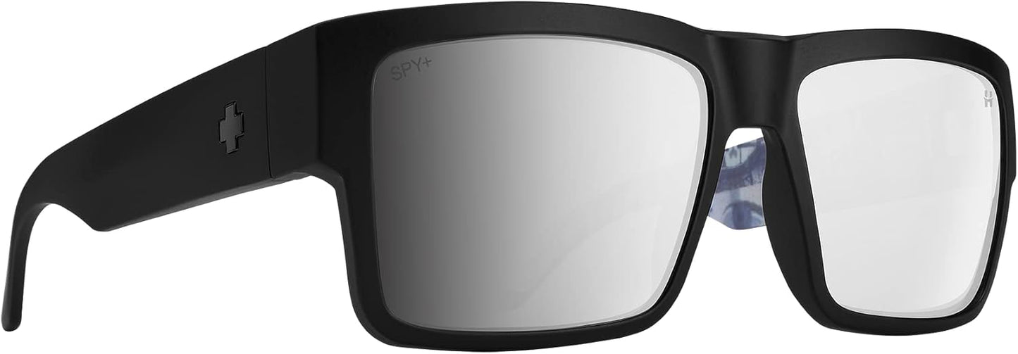 SPY Optic Cyrus, Square Sunglasses, Color and Contrast Enhancing Lenses