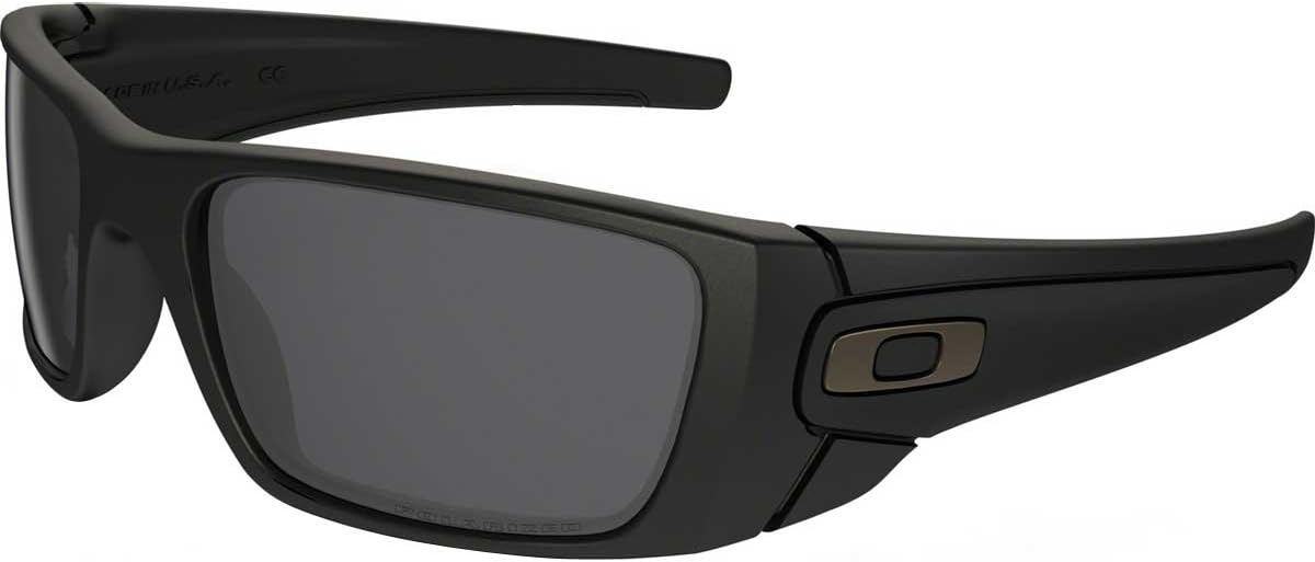 Oakley Fuel Cell Sunglasses Matte Black Polarized Gray Lens