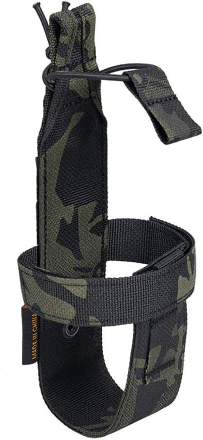 EXCELLENT ELITE SPANKER Tactical Military Portable Belt Bottle Holder Pouch Molle Adjust EDC Water Bottle Carrier for Hunting Walking Running Traveling