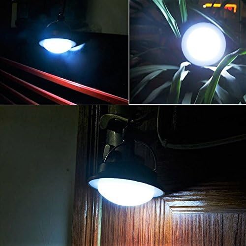 LED Camping Tent Light - Battery Powered, 3 Brightness Levels, Foldable Hook & Carabiner