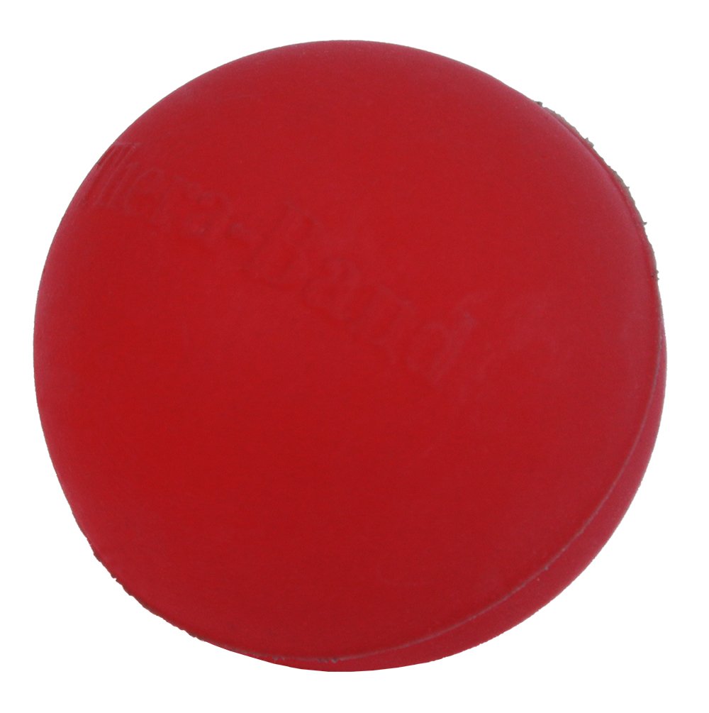 THERABAND Hand Exerciser, Ball For Hand, Wrist, Finger, Forearm, Grip Strengthening & Therapy, Squeeze Ball to Increase Hand Flexibility & Relieve Joint Pain, Red, Soft, Beginner