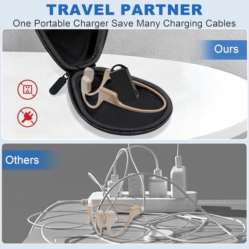 2 Pack Portable Wireless Shokz Charger Replacement Cables for AfterShokz Headphones