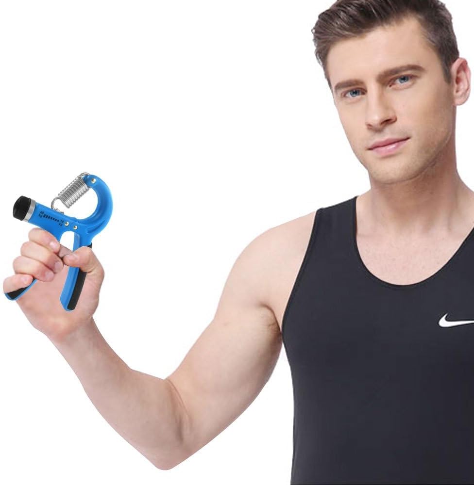 Hand Grips Strengthener, Adjustable Resistance 22-88 Lbs, Hand Exerciser Strength Trainer Hand-muscle Developer , Build Hand Finger Wrist and Forearm Strength Easily