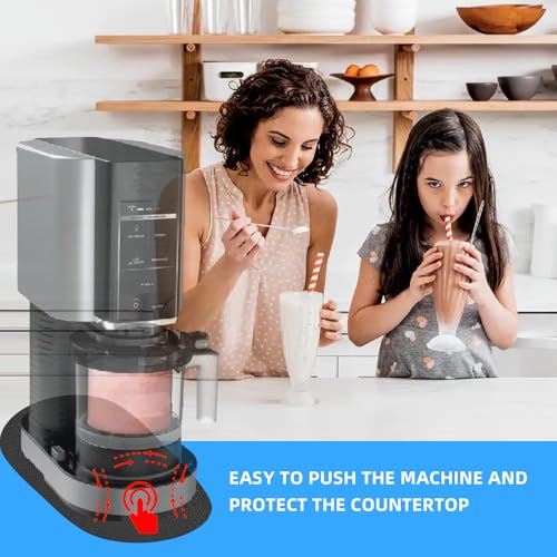 Sliding Pad for Ninja Creami Ice Cream Maker Accessories - Countertop Slider with Non-Slip & Waterproof Surface - Variation 1