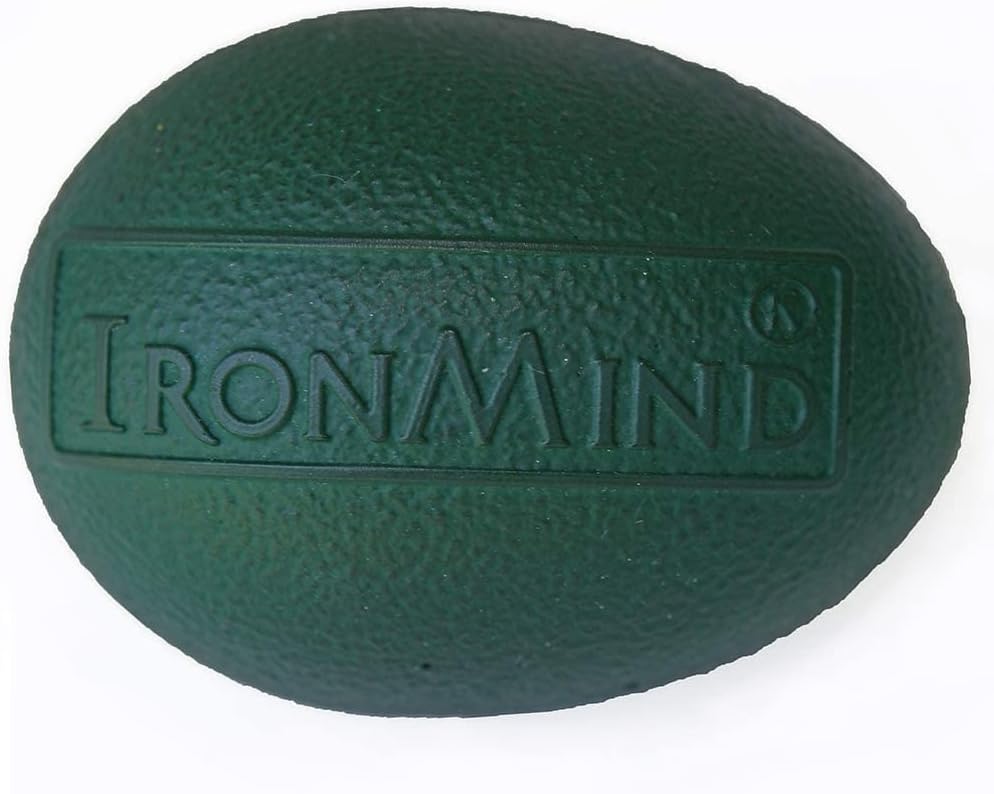 Green IronMind EGG (soft): Put This Potent Hand Strengthening, Stress Reduction, Rehabilitation and Active Rest Tool in the Palm of Your Hand