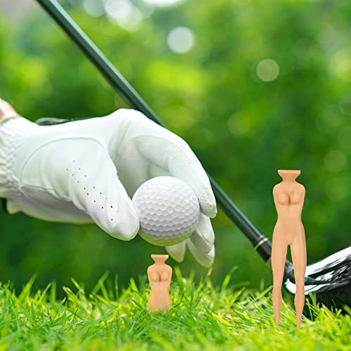Funny Golf Tees Set - 24 Plastic Novelty Golf Accessories for Men Women