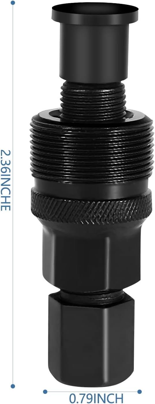 Alomejor Crank Puller Cycling Bracket Freewheel Removal Tool Crankset Crank Arm Puller Maintenance Remover Kits