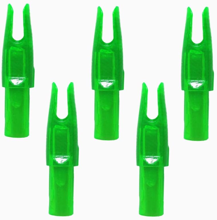 Arrow Nocks 0.246 inch Inside Diameter Inserts 6.20mm 60 Pack for Archery Standard Size(0.244" to 0.246") Arrows