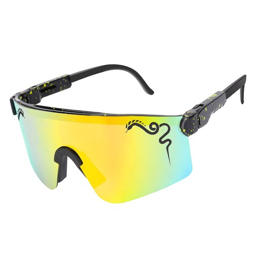 Wapreta Men and Women Baseball Sunglasses Youth Fishing Golfing Mountaineering Riding Adjustable Polarized Sunglasses (A2)