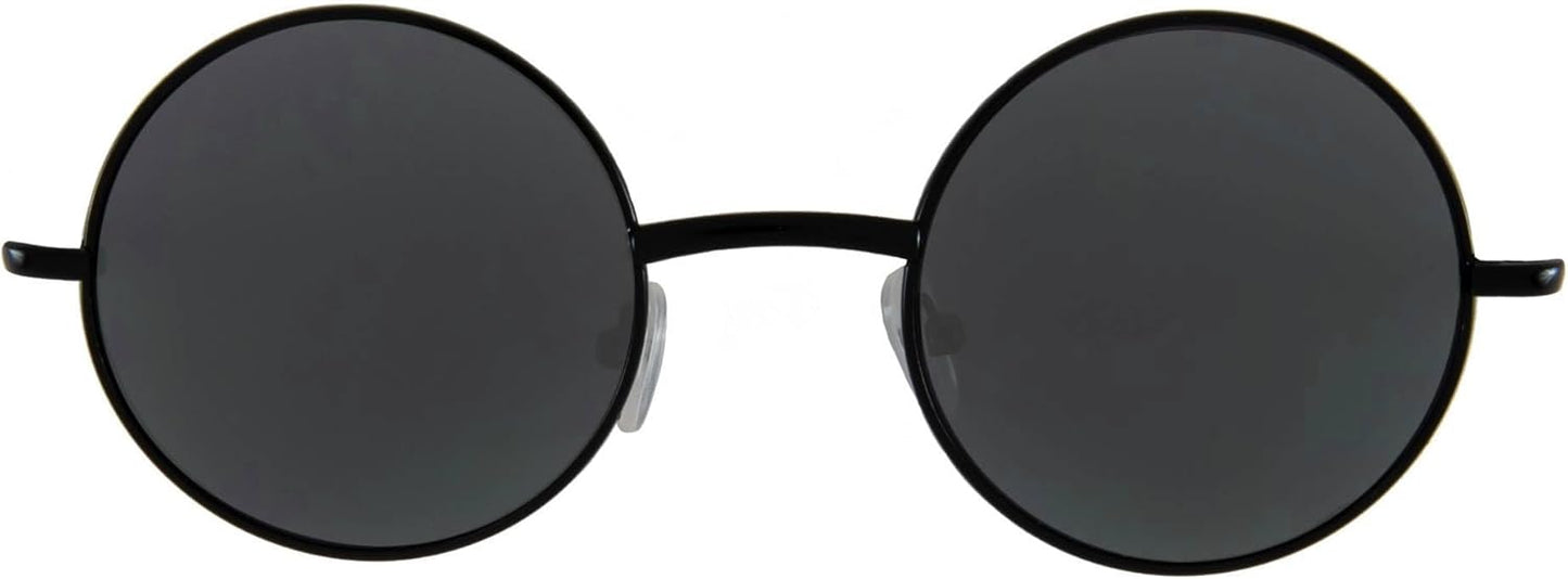 OWL Round Sunglasses Metal Frame Hippie Sunglasses UV400 Polycarbonate Circle Lens John Lennon Sunglasses for Men Women