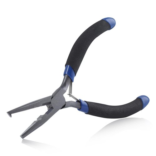SPEEDWOX Fishing Pliers Hook Remover With Line Cutter - Mini Split Ring Pliers for Saltwater Fishing - Crimping Tool and Line Clippers