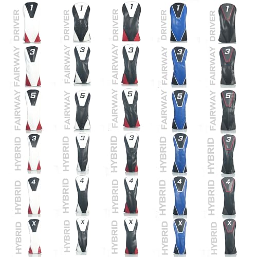 Golf Headcover for 3 Wood - Fleece-Lined, Water-Resistant, Easy Slip-On, July Four