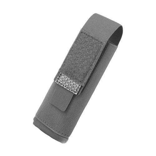 Tactical Flashlight Holster, Molle Flashlight Torch Pouch, Vertical Small Tool Bag Organizer for Camping Hiking Climbing Backpack Belt
