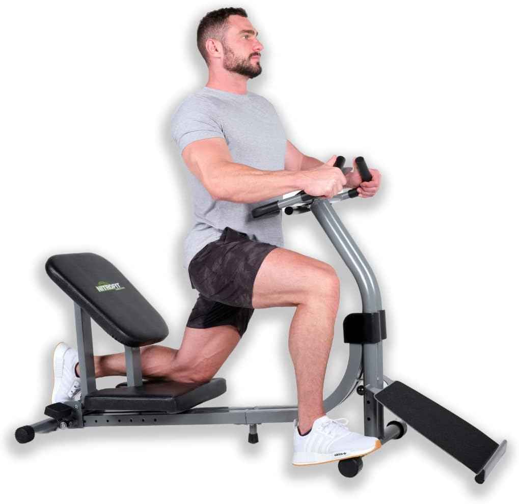 Adjustable Nitrofit Limber Pro Stretch Machine for Lower Back Pain Relief & Flexibility